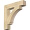 Ekena Millwork Imperial Block Rough Sawn Bracket, Douglas Fir, 6"W x 32"D x 32"H BKT06X32X32IMP05RDF - alternate 1